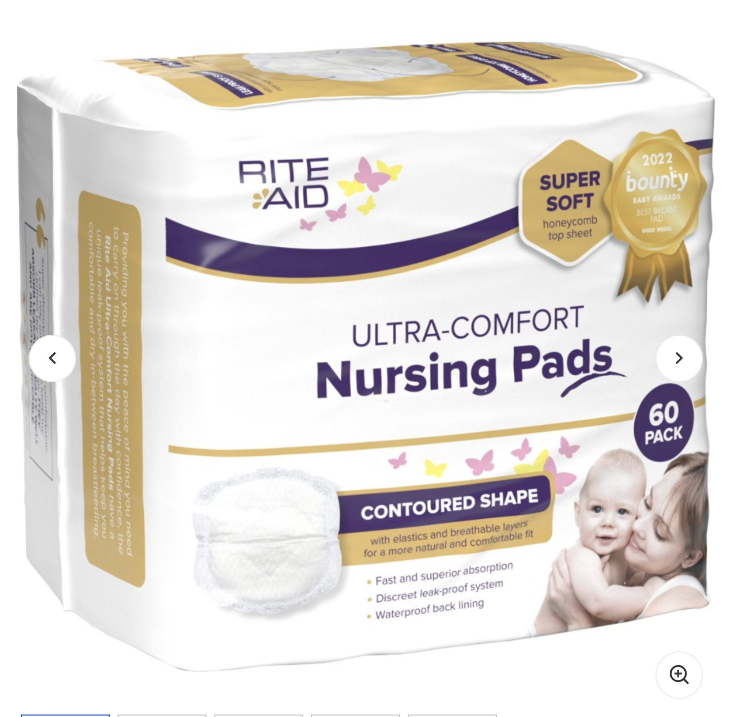 Rite Aid Nursing Pads 60 pack